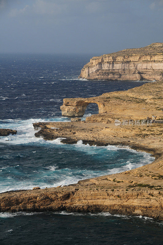 Dwejra Gozo,马耳他群岛。